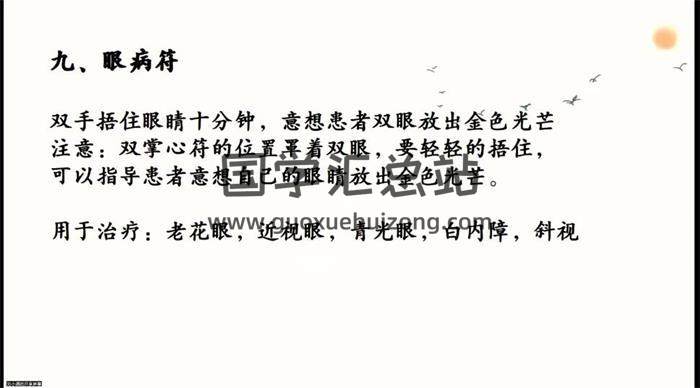 刘小满亲传《实用祝由术》视频直播课11集祝由视频-封面易学