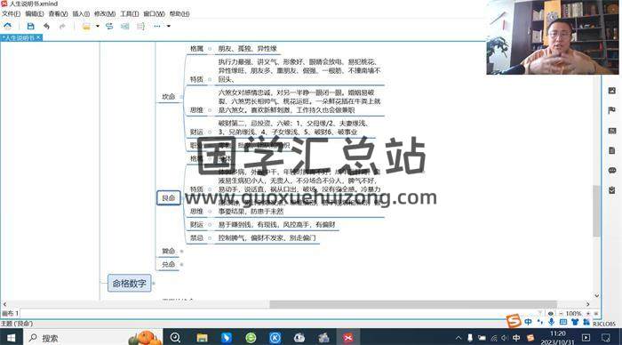 慈轩《九宫易数——识人断人》14集视频-封面易学