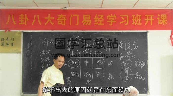黄镜波《八卦奇门风水精英班》12集奇门视频-封面奇门遁甲