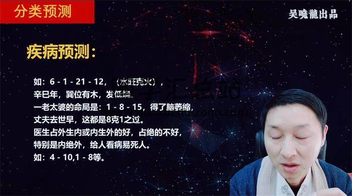 吴晓龙《全息数字预测学【内部密训】》13集视频-封面易学