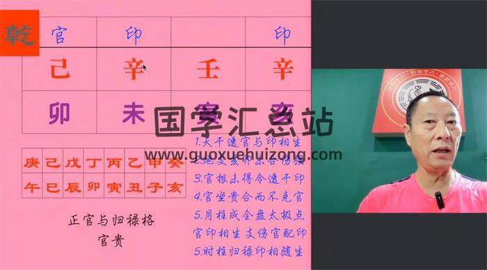 向谷《八字案例2》130集八字视频-封面四柱八字
