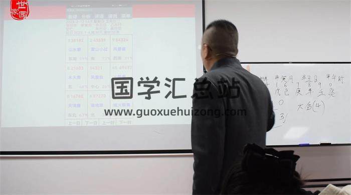 王珺贤 《奇门数字高级班现场版》14集奇门视频-封面奇门遁甲