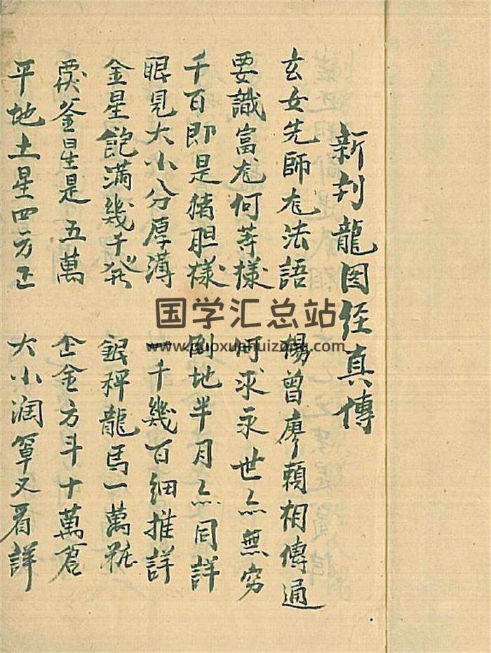 《龙图经真传》55页(双页版)PDF电子书-封面易学