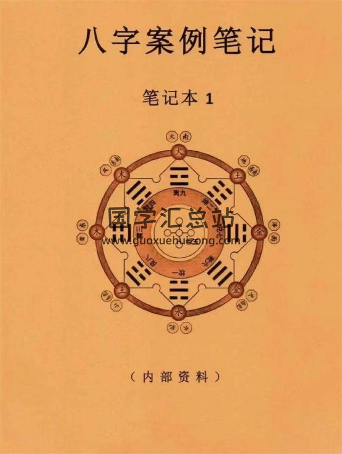 《八字案例笔记》2册共185页PDF电子书-封面四柱八字